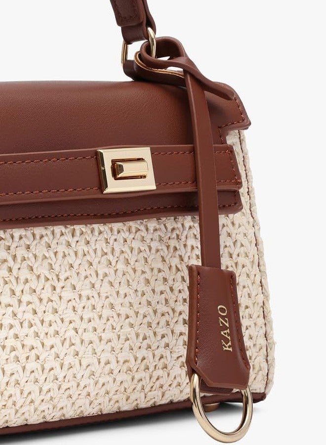 Kazo Eva Raffia Sling - Image 4